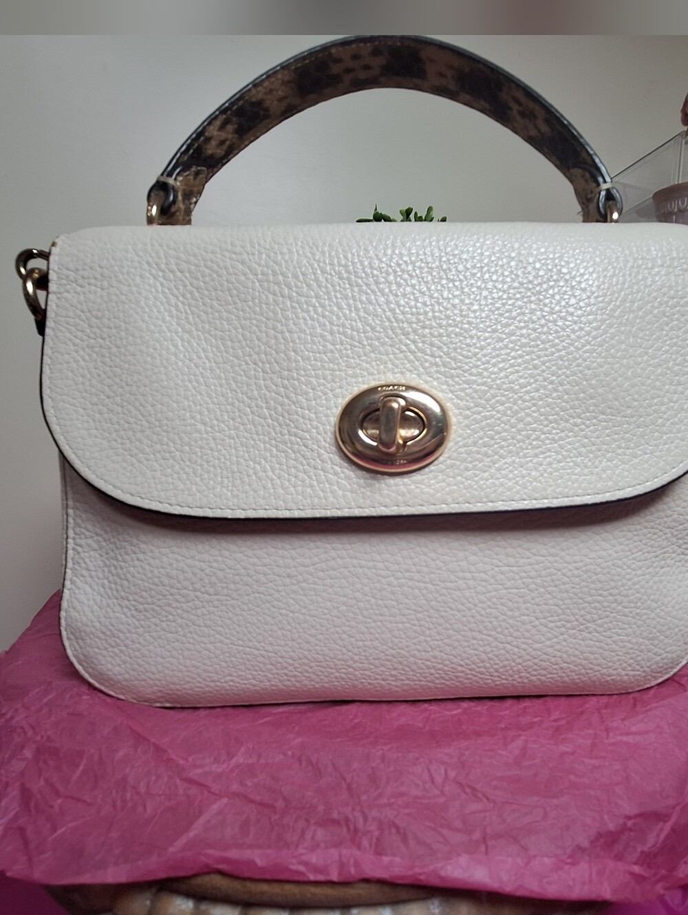 Coach Originals Kip Turnlock Crossbody EUC